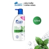 Dầu gội Head & Shoulders bạc hà mát lạnh chai 625ml
