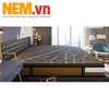 EUCOIL BASIC - NỆM LÒ XO TÚI ĐỘC LẬP LÓT TOPPER CAO SU 5 VÙNG KIM CƯƠNG