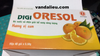 Bù nước điện giải Oresol cam - Đại Uy (hộp 40 gói)