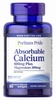 Viên uống bổ sung canxi dạng dễ hấp thụ Absorbable Calcium 600 mg plus Magnesium 300 mg - Puritan’s Pride Mỹ