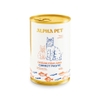 Pate Alpha Pet cho chó mèo - lon 400GR