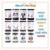 King's Pet 380GR (Pate/Súp cá/Giò heo)