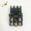 Đế Relay 11 Chân Dẹt Chất Liệu Nhựa Màu Đen Dùng Cho Relay Trung Gian JQX-38F