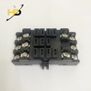 Đế Relay 11 Chân Dẹt Chất Liệu Nhựa Màu Đen Dùng Cho Relay Trung Gian JQX-38F
