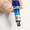 Đèn Báo Nguồn 10mm 220V Màu Xanh Dương