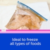 TÚI TRỮ ĐÔNG DẠNG TRƯỢT - ZIPLOC SLIDER FREEZER BAGS (132 TÚI ZIP)