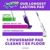 BỘ LAU NHÀ ĐA NĂNG MÀU HOA OẢI HƯƠNG - SWIFFER POWERMOP MULTI-SURFACE MOPPING KIT, LAVENDER, 10 PADS + 2 REFILLS