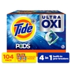 VIÊN GIẶT TẨY ĐẬM ĐẶC TIDE PODS WITH ULTRA OXI HE LAUNDRY DETERGENT PODS