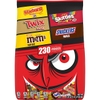 KẸO HALLOWEEN ĐA DẠNG - M&M'S, SNICKERS, SKITTLES AND MORE BULK HALLOWEEN CANDY VARIETY PACK (96.75 OZ, 230 VIÊN KẸO)
