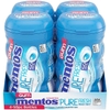 KẸO CAO SU KHÔNG ĐƯỜNG HƯƠNG BẠC HÀ TƯƠI MÁT - MENTOS PURE FRESH SUGAR-FREE CHEWING GUM FRESH MINT, SET 4 HỘP