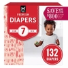TÃ EM BÉ SIZE 7 (41+ LBS/19+ KG)- MEMBER'S MARK PREMIUM BABY DIAPERS, SIZES: NEWBORN - 7