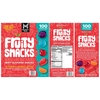 KẸO DẺO HƯƠNG VỊ TRÁI CÂY - MEMBER'S MARK FRUITY SNACKS, 100 GÓI