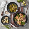 BỘ CHẢO CHIÊN MEMBER'S MARK 3-PIECE HARD ANODIZED FRY PAN SET