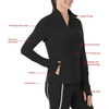 ÁO KHOÁC NĂNG ĐỘNG DÀNH CHO NỮ MÀU ĐEN - MEMBER'S MARK LADIES EVERYDAY ACTIVE JACKET