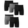 QUẦN LÓT BOXER NAM SET MÀU XÁM - HANES MEN'S 5PK BEST BOXER BRIEF, SET 5 CÁI