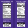 THANH KẸO SÔ CÔ LA & BƠ ĐẬU PHỘNG DẠNG CỐC - ATKINS ENDULGE PEANUT BUTTER CUP CHOCOLATE BREAK BAR VARIETY PACK, 30 CT