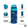 BÌNH NƯỚC CÁCH NHIỆT CHÂN KHÔNG BẰNG THÉP KHÔNG GỈ DÀNH CHO BÉ - ZAK DESIGNS 14 OZ STAINLESS STEEL VACUUM INSULATED WATER BOTTLE, SET 3 BÌNH