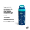 BÌNH NƯỚC CÁCH NHIỆT CHÂN KHÔNG BẰNG THÉP KHÔNG GỈ DÀNH CHO BÉ - ZAK DESIGNS 14 OZ STAINLESS STEEL VACUUM INSULATED WATER BOTTLE, SET 3 BÌNH