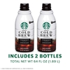 CÀ PHÊ CÔ ĐẶC Ủ LẠNH - STARBUCKS COLD BREW COFFEE CONCENTARTES, SIGNATURE BLACK (64 oz, 2 CHAI)