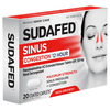 VIÊN UỐNG HỖ TRỢ THÔNG MŨI VIÊM XOANG KHÔNG GÂY BUỒN NGỦ TRONG 12 GIỜ SUDAFED SINUS CONGESTION MAXIMUM STRENGTH 12 HOUR, (20 VIÊN)