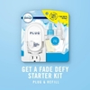 BỘ NẠP NƯỚC HOA TINH DẦU THƠM PHÒNG HƯƠNG DỨA, DƯA ĐÀO & LAN NAM PHI - FEBREZE ODOR - FIGHTING FADE DEFY PLUG AIR FRESHENER REFILL, HAWAIIAN ALOHA, SET 3 LẦN NẠP