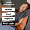 SIRO GIẢM HO & CẢM LẠNH DÀNH CHO NGƯỜI LỚN VÀ TRẺ EM 12 TUỔI TRỞ LÊN VỊ MÂM XÔI - ROBITUSSIN MAX STRENGTH COUGH AND CONGESTION DM NON-DROWSY LIQUID MEDICINE, 8 OZ (1 PACK)