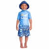 BỘ ĐỒ BƠI 3 MẢNH CHO BÉ TRAI - UV SKINZ KIDS' 3-PIECE SWIM SET, BLUE, ORANGE OF GREEN