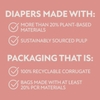 TÃ EM BÉ SIZE 7 (41+ LBS/19+ KG)- MEMBER'S MARK PREMIUM BABY DIAPERS, SIZES: NEWBORN - 7