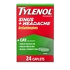 VIÊN UỐNG TRỊ VIÊM XOANG & GIẢM ĐAU ĐẦU BAN NGÀY TYLENOL SINUS + HEADACHE NON-DROWSY DAYTIME CAPLETS, (24 VIÊN)