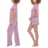 BỘ PIJAMA CHO NỮ 3 MÓN - HONEYDEW LADIES 3-PIECE PAJAMA SET