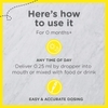 BỔ SUNG VITAMIN D CHO BÉ DẠNG LỎNG - ZARBEE'S BABY VITAMIN D SUPPLEMENT, 0.47 FL. OUNCES (1 BOX)