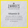 BỔ SUNG VITAMIN D CHO BÉ DẠNG LỎNG - ZARBEE'S BABY VITAMIN D SUPPLEMENT, 0.47 FL. OUNCES (1 BOX)