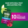 NƯỚC TRÁI CÂY CÓ CHẤT ĐIỆN GIẢI VỊ CHERRY MÂM XÔI CHANH - GOGO SQUEEZ ACTIVE FRUIT BLEND WITH ELECTROLYTES, CHERRY RASPBERRY LIME, 3.9 OZ/10CT