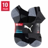 TẤT NO SHOW NAM PUMA, 10 ĐÔI - PUMA MEN'S NO SHOW SOCK, 10-PAIR