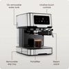 MÁY PHA CÀ PHÊ - CHEFMAN CRAFTBREW 15-BAR ESPRESSO MACHINE W/ STEAM WAND AND TOUCH CONTROLS – STAINLESS STEEL, NEW