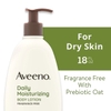 SỮA DƯỠNG THỂ & KEM DƯỠNG - AVEENO DAILY MOISTURIZING BODY LOTION AND FACIAL MOISTURIZER FOR FACE, BODY AND DRY SKIN, 18 OZ