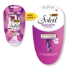DAO CẠO DÙNG 1 LẦN DÀNH CHO NỮ HƯƠNG HOA - BIC SOLEIL SMOOTH SCENTED DISPOSABLE RAZORS, WOMEN'S, 4 DAO