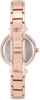 ĐỒNG HỒ ĐEO TAY NỮ MẶT KIM CƯƠNG MÀU VÀNG HỒNG - ANNE KLEIN WOMEN'S GENUINE DIAMOND DIAL BANGLE WATCH
