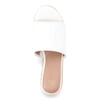DÉP ĐẾ CÓI - TIME AND TRU WOMEN'S RAFFIA PLATFORM SLIDE SANDALS