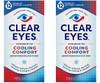 THUỐC NHỎ MẮT LÀM MÁT DỊU NHẸ - CLEAR EYES COOLING COMFORT RELIEF EYE DROPS, 0.5 OZ (2 HỘP)