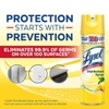 XỊT KHỬ TRÙNG HƯƠNG CHANH - LYSOL DISINFECTANT SPRAY, LEMON BREEZE, 19 OZ