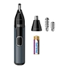 MÁY TỈA LÔNG MŨI, TAI VÀ LÔNG MÀY - PHILIPS NORELCO NOSE TRIMMER 3000, FOR NOSE, EARS AND EYEBROWS, BLACK, NT3600/42