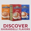 HỖN HỢP SÔ CÔ LA NÓNG - GHIRARDELLI DOUBLE CHOCOLATE HOT COCOA MIX - 8OZ/8 GÓI