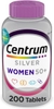 VITAMIN TỔNG HỢP DÀNH CHO NỮ GIỚI TRÊN 50 TUỔI - CENTRUM SILVER WOMEN'S MULTIVITAMIN FOR WOMEN 50 PLUS