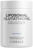 VIÊN UỐNG CHỐNG OXY HOÁ - CODEAGE LIPOSOMAL GLUTATHIONE SUPPLEMENT - PURE REDUCED SETRIA L-GLUTATHIONE, LIPOSOMAL DELIVERY, PHOSPHOLIPID COMPLEX - ENCAPSULATED GLUTATHIONE POWDER PILLS - VEGAN, NON-GMO - 60 VIÊN