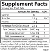 THỰC PHẨM BỔ SUNG DẦU CÁ - CARLSON - MAXIMUM OMEGA 2000, 2000 MG OMEGA-3 FATTY ACIDS INCLUDING EPA AND DHA, 60 VIÊN