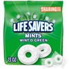 KẸO CỨNG BẠC HÀ - LIFE SAVERS WINT-O-GREEN BREATH MINTS HARD CANDY, 13 OZ