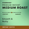 CÀ PHÊ HOÀ TAN - STARBUCKS MEDIUM ROAST PREMIUM INSTANT COFFEE - 3.17OZ