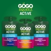 NƯỚC TRÁI CÂY CÓ CHẤT ĐIỆN GIẢI VỊ DÂU, DỨA VÀ CAM - GOGO SQUEEZ ACTIVE FRUIT BLEND WITH ELECTROLYTES, STRAWBERRY PINEAPPLE ORANGE, 3.9 OZ/10CT