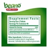 VIÊN UỐNG BỔ SUNG ENZYME CHO CHẾ ĐỘ ĂN UỐNG BEANO EXTRA STRENGTH FOOD ENZYME DIETARY SUPPLEMENT, 180 TABLETS (180 VIÊN)